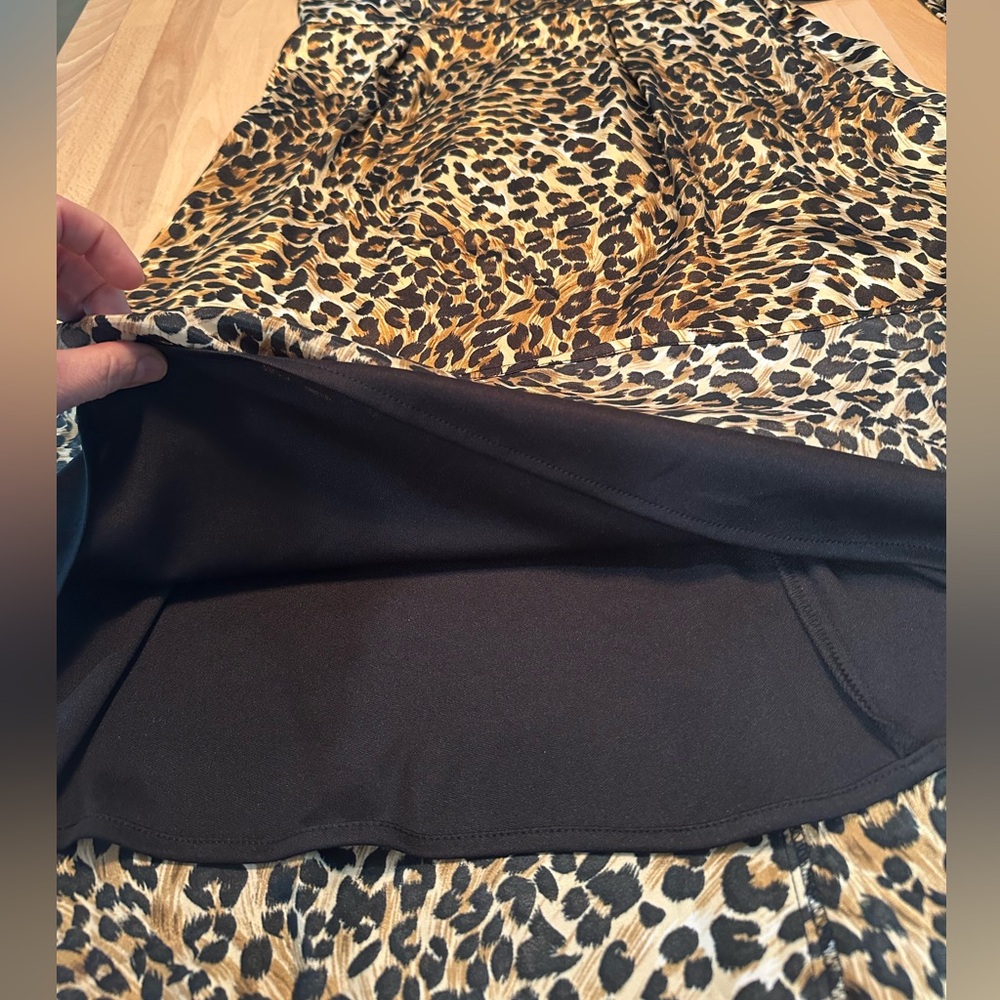 Vintage Rabbit Rabbit Rabbit Designs Leopard Print Wrap Dress - Picture 2 of 13